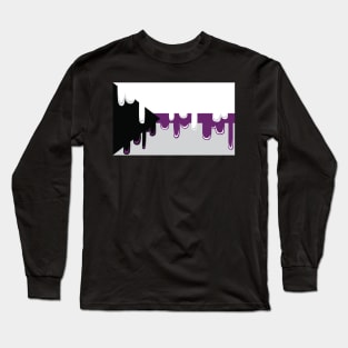 Dripping Demisexual Pride Long Sleeve T-Shirt